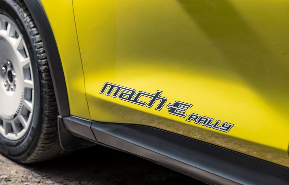 OFICIAL: Noul Ford Mustang Mach-E Rally debutează cu 480 CP și gardă la sol înălțată - Poza 24