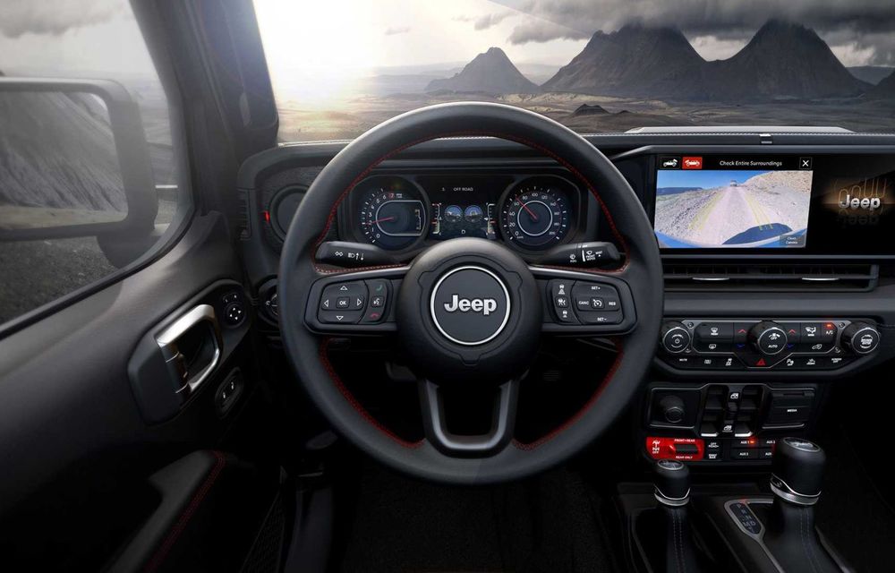 Noul Jeep Wrangler facelift debarcă în Europa: două motorizări, inclusiv una convențională - Poza 6