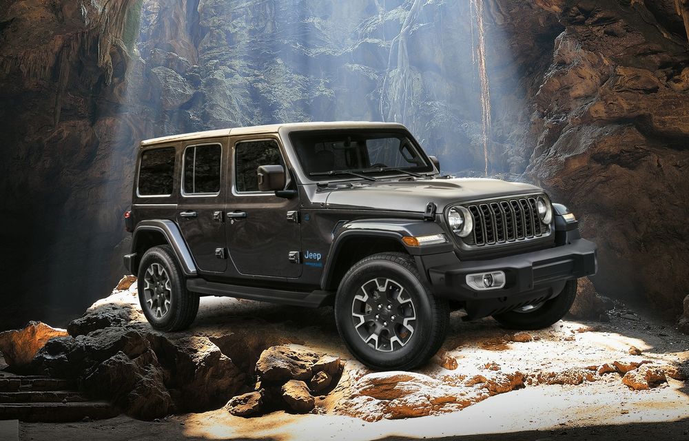 Noul Jeep Wrangler facelift debarcă în Europa: două motorizări, inclusiv una convențională - Poza 1