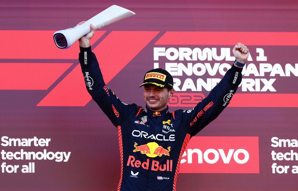 Formula 1: Max Verstappen, victorie categorică în Japonia! Red Bull, campioni la constructori - Poza 1
