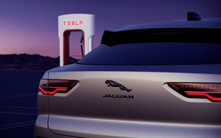 Modelele electrice Jaguar vor putea fi încărcate la stațiile Tesla Superchargers