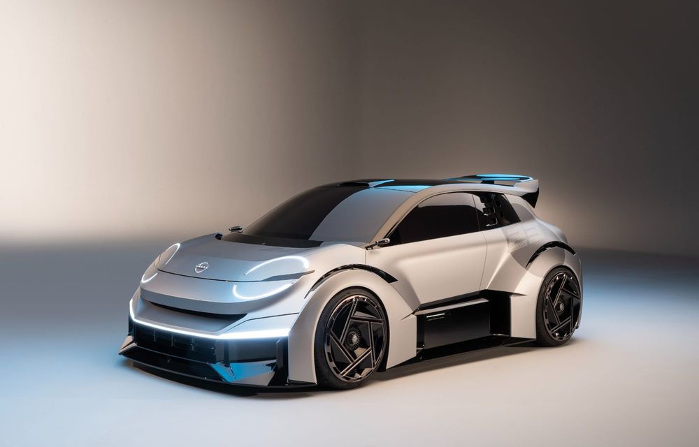 Noul Nissan Concept 20-23, un hot hatch electric creat special pentru circuit - Poza 3