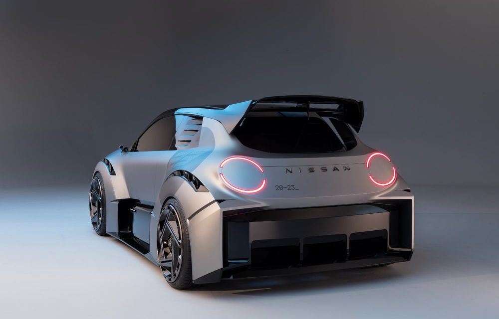Noul Nissan Concept 20-23, un hot hatch electric creat special pentru circuit - Poza 12