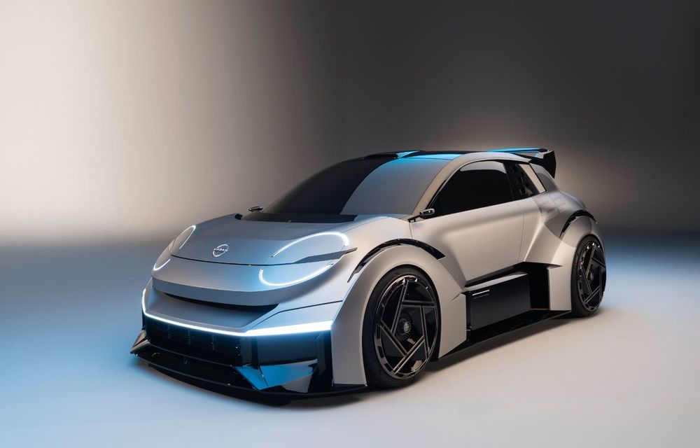 Noul Nissan Concept 20-23, un hot hatch electric creat special pentru circuit - Poza 1