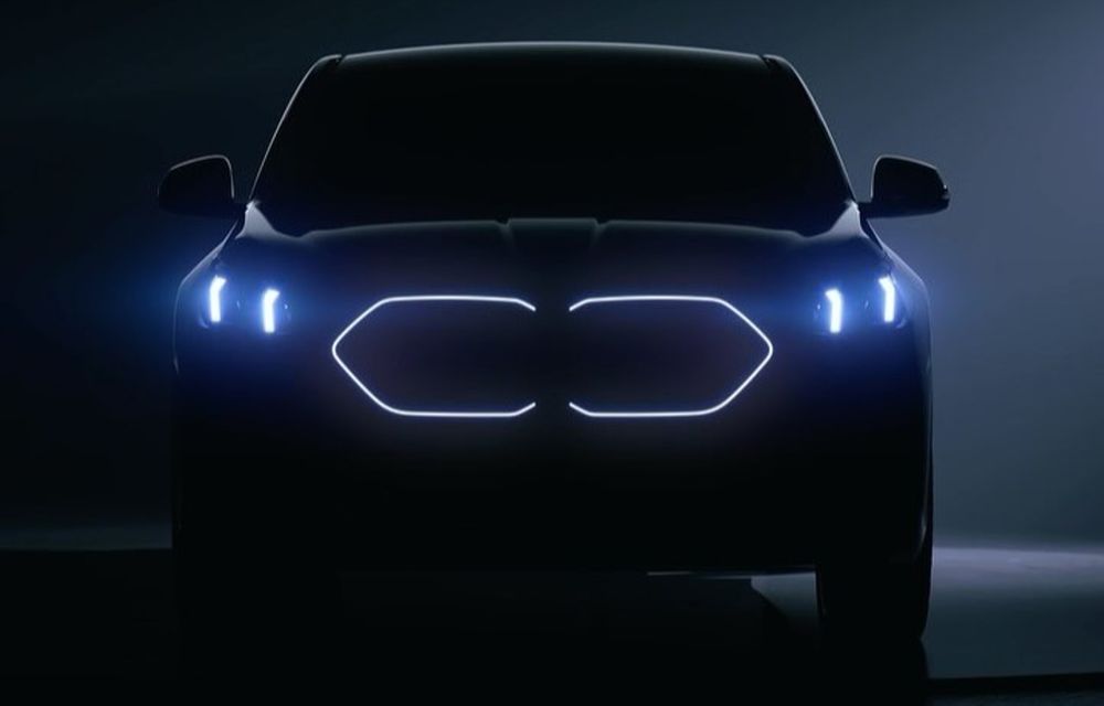 Primele imagini cu viitorul BMW X2: SUV-coupe cu grilă iluminată - Poza 1