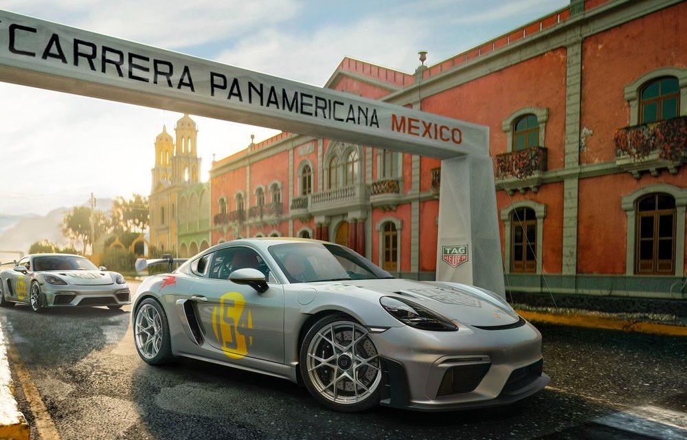 Ediție specială pentru Porsche 718 Cayman GT4 RS, creată în colaborare cu TAG Heuer - Poza 3