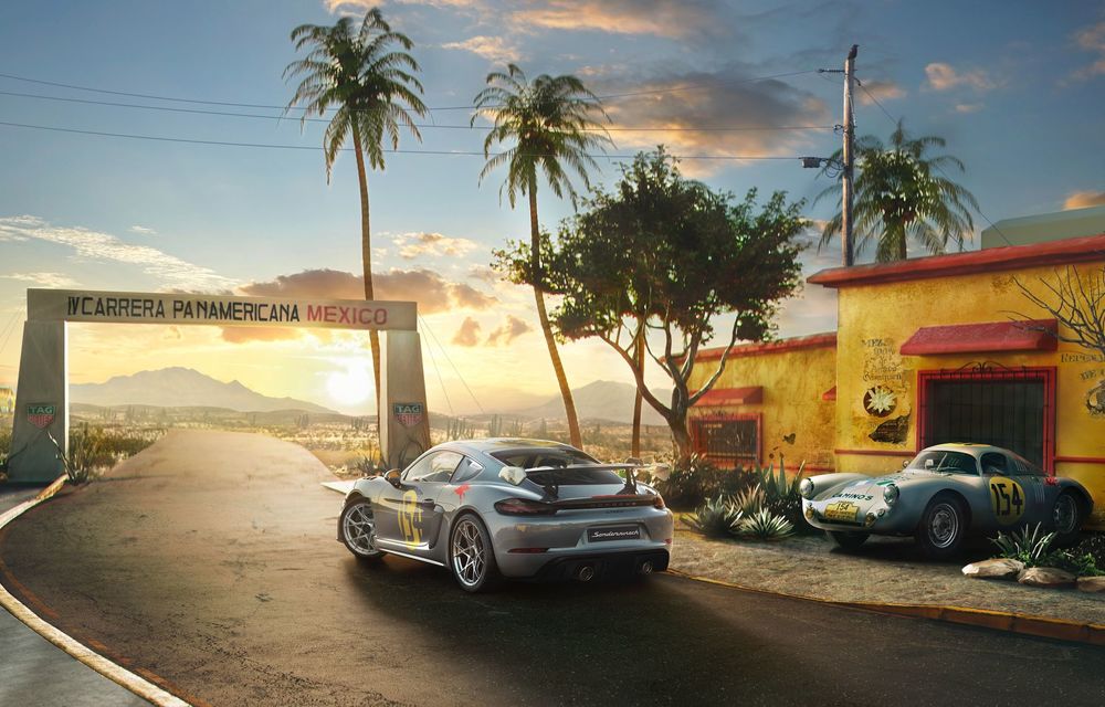 Ediție specială pentru Porsche 718 Cayman GT4 RS, creată în colaborare cu TAG Heuer - Poza 5