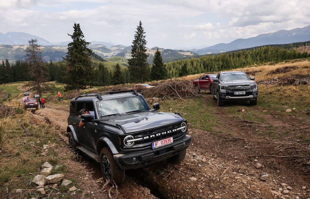 PREMIERĂ: Am făcut off-road cu noul Ford Bronco, în România - Poza 20