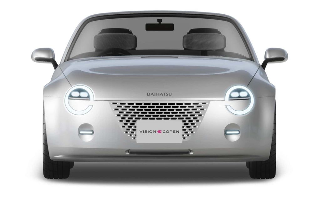 Celebrul Daihatsu Copen renaște sub forma unui concept cu motor mai mare și tracțiune spate - Poza 2