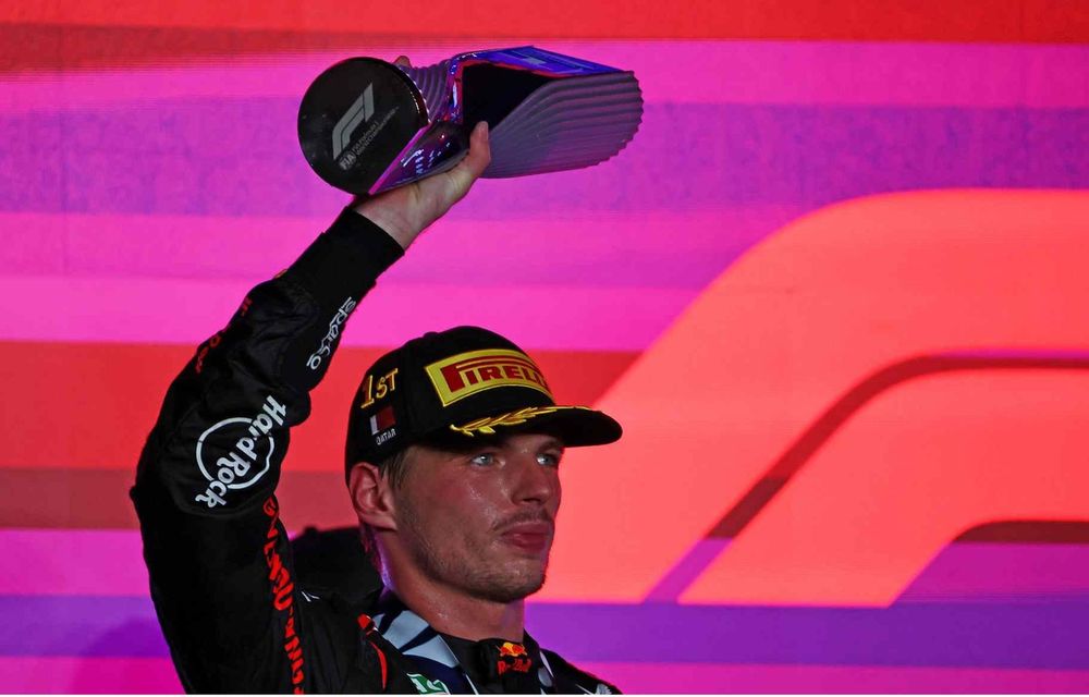 F1: Verstappen câștigă în Qatar. Olandezul a devenit triplu campion mondial în acest weekend - Poza 1