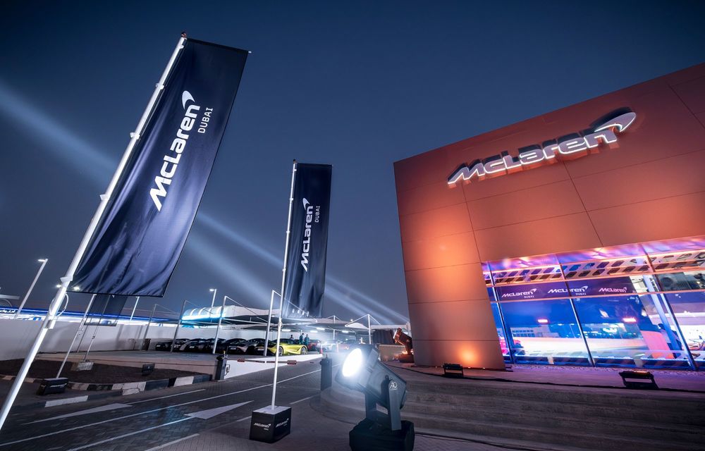 McLaren deschide cel mai mare showroom al său în Dubai - Poza 2