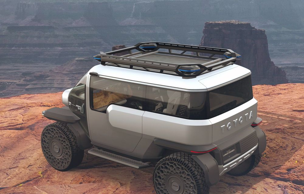 Toyota a creat un vehicul care poate merge pe Lună, inspirat de vechiul Land Cruiser - Poza 5