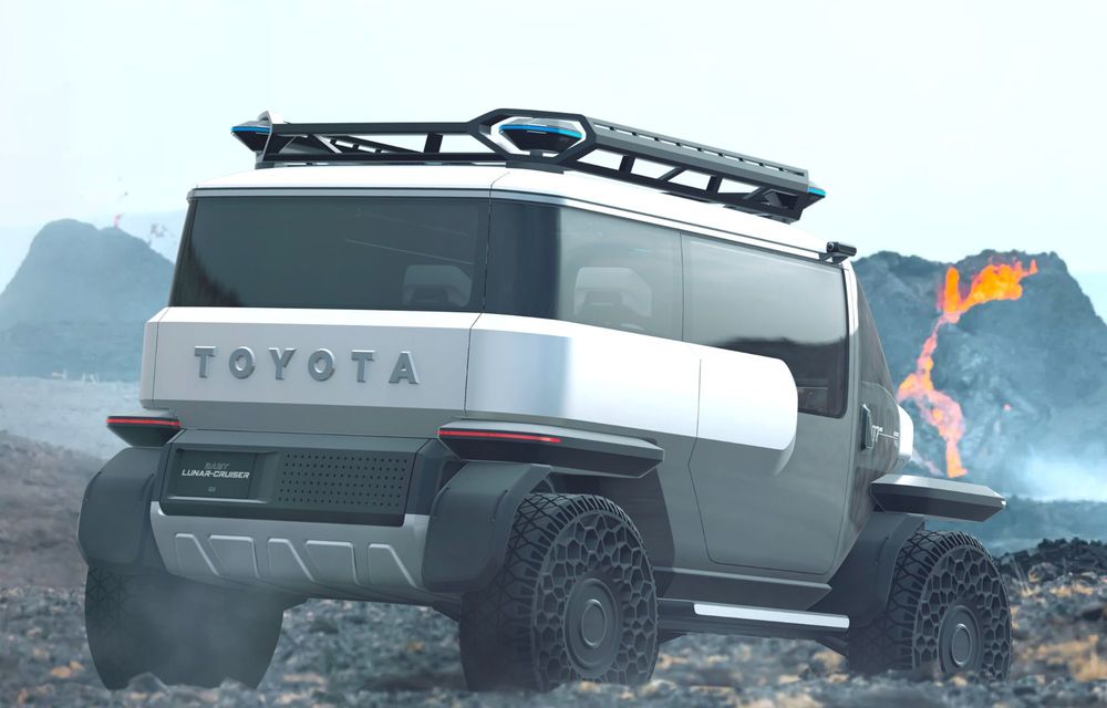 Toyota a creat un vehicul care poate merge pe Lună, inspirat de vechiul Land Cruiser - Poza 6