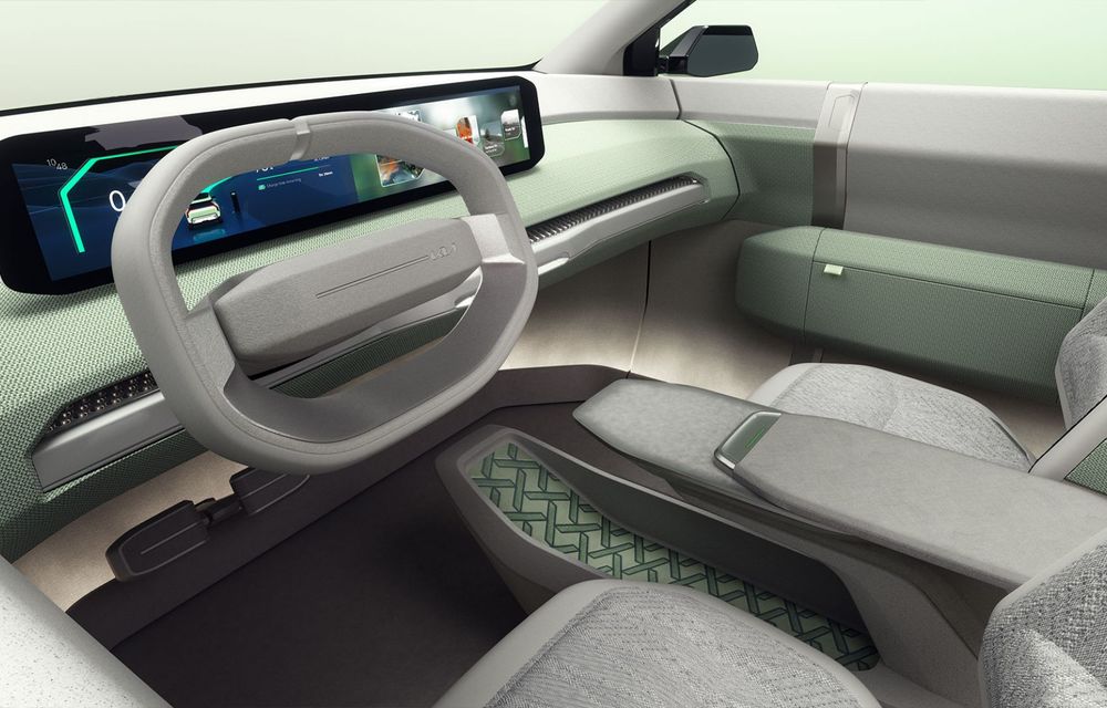 Kia prezintă conceptul EV3: SUV-ul compact poate alimenta o trotinetă electrică în banchetă - Poza 10