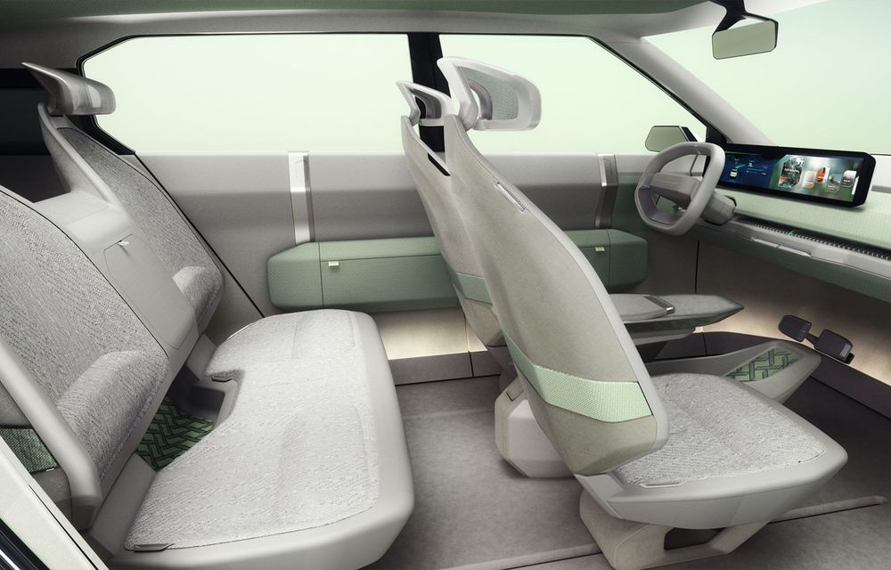 Kia prezintă conceptul EV3: SUV-ul compact poate alimenta o trotinetă electrică în banchetă - Poza 13