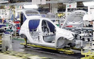 Producția auto națională în luna septembrie: scădere de 9.1%