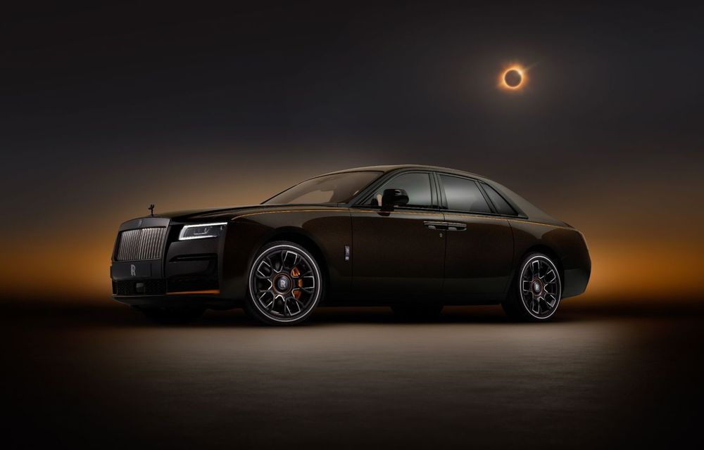 Ediție specială nouă pentru Rolls-Royce Ghost, lansată cu ocazia unei eclipse solare - Poza 1