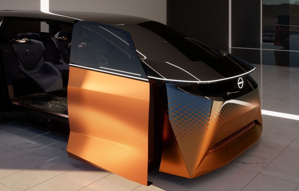 Noul Nissan Hyper Tourer Concept, un monovolum autonom cu baterii solid-state - Poza 4