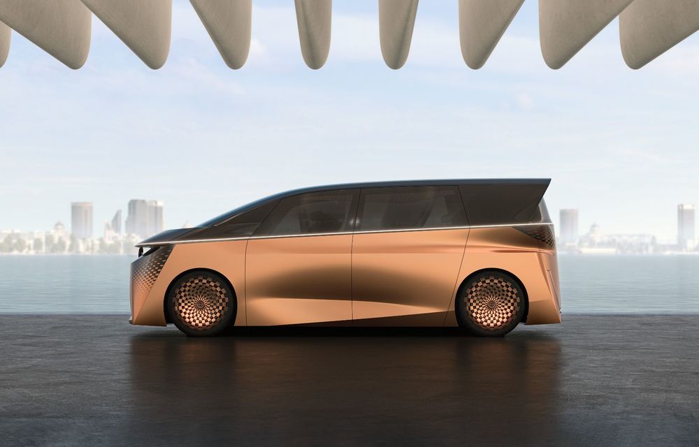 Noul Nissan Hyper Tourer Concept, un monovolum autonom cu baterii solid-state - Poza 9
