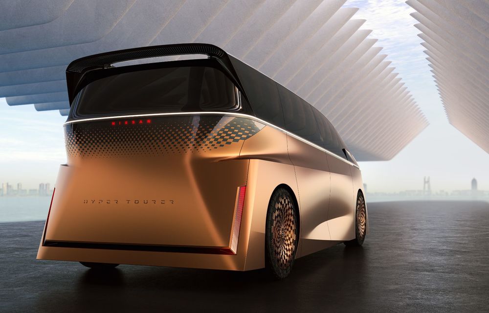 Noul Nissan Hyper Tourer Concept, un monovolum autonom cu baterii solid-state - Poza 15