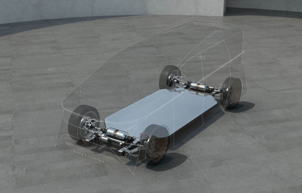 Noul Nissan Hyper Tourer Concept, un monovolum autonom cu baterii solid-state - Poza 25