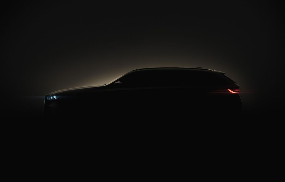 Prima imagine cu viitorul BMW Seria 5 Touring. Va avea și versiune de performanță M5 Touring - Poza 1