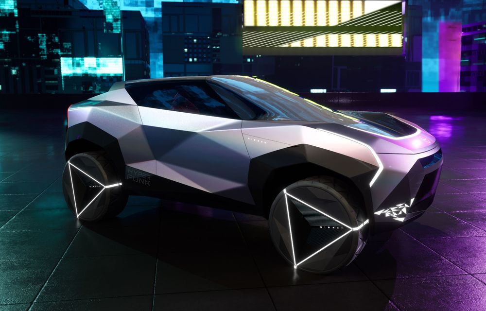 Noul Nissan Hyper Punk este un concept electric creat pentru artiști și influenceri - Poza 2