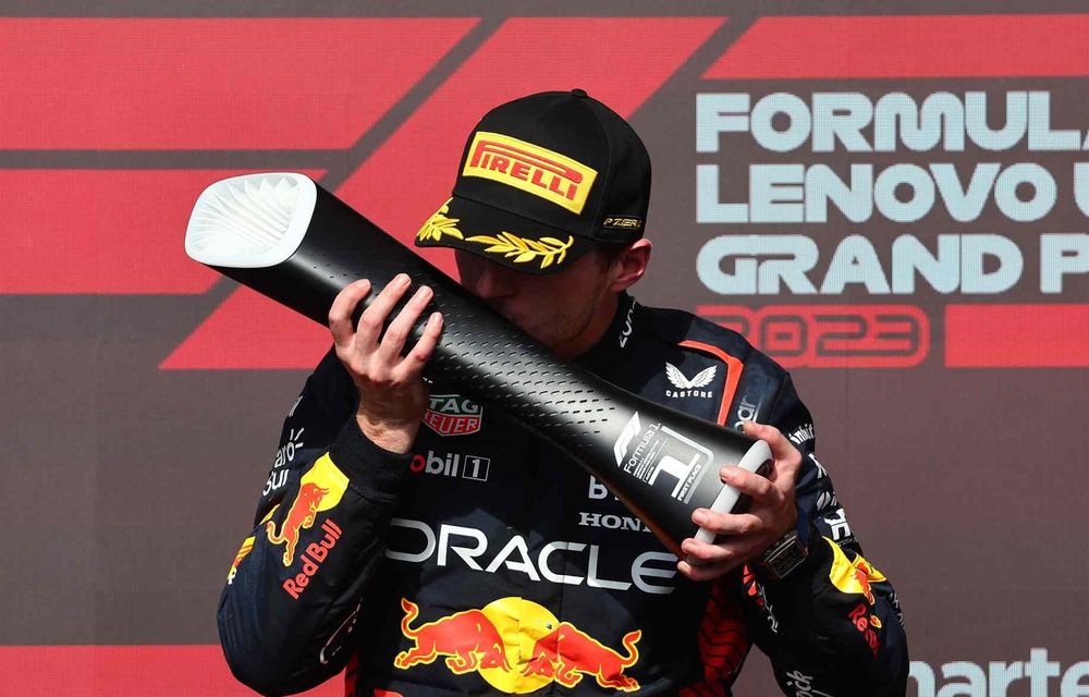 F1: Verstappen câștigă în SUA. Hamilton și Leclerc, descalificați - Poza 1