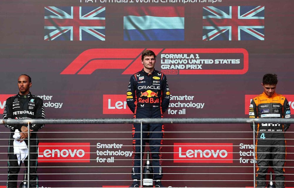 F1: Verstappen câștigă în SUA. Hamilton și Leclerc, descalificați - Poza 5