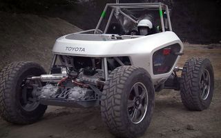 Încă un concept Toyota: Space Mobility este un buggy electric care poate merge pe Lună