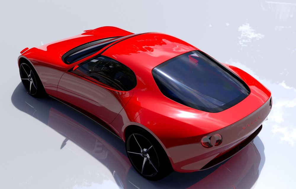 Noul concept Mazda Iconic SP: motor rotativ Wankel pe post de generator - Poza 8