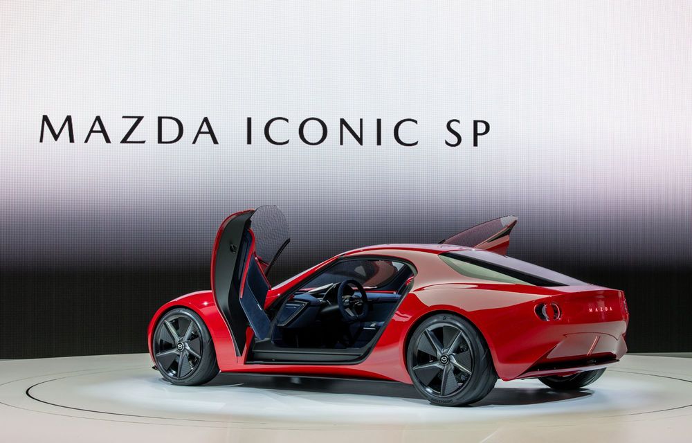 Noul concept Mazda Iconic SP: motor rotativ Wankel pe post de generator - Poza 9