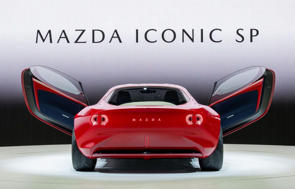 Noul concept Mazda Iconic SP: motor rotativ Wankel pe post de generator - Poza 12