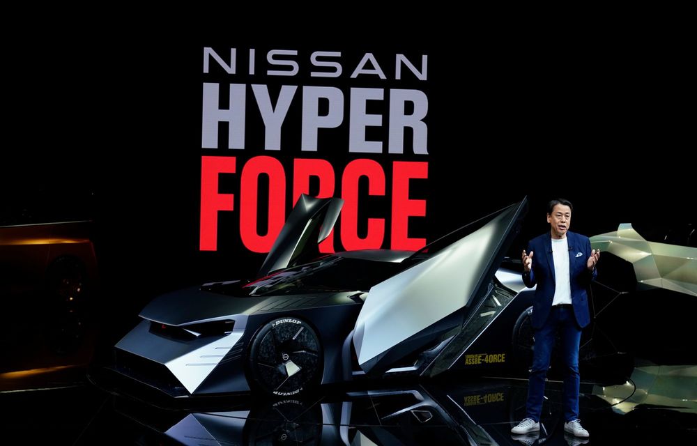 Noul Nissan Hyper Force este un concept electric de performanță cu 1360 CP și design extrem - Poza 11