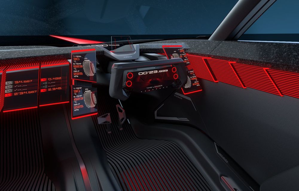 Noul Nissan Hyper Force este un concept electric de performanță cu 1360 CP și design extrem - Poza 33