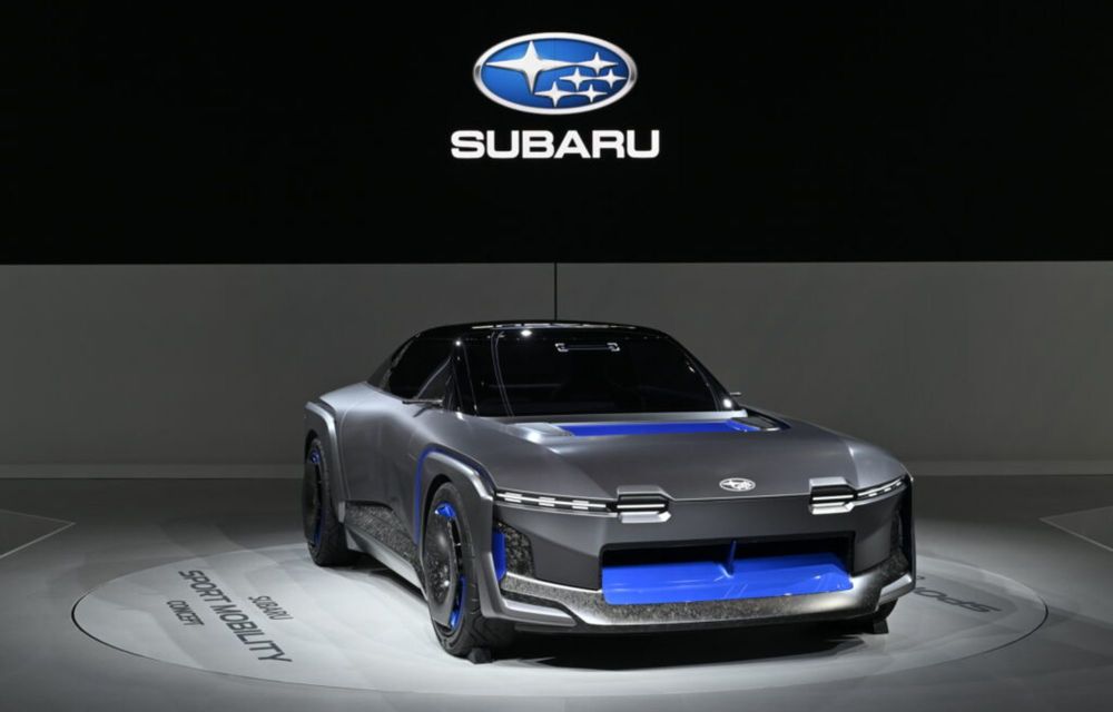 Noul Subaru Sport Mobility, un concept al unui coupe electric din viitor - Poza 4