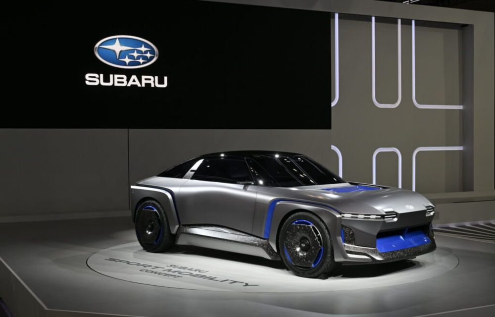 Noul Subaru Sport Mobility, un concept al unui coupe electric din viitor - Poza 5