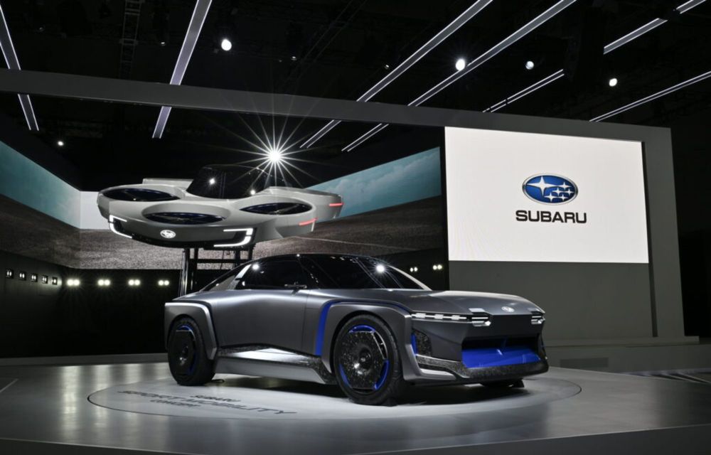 Noul Subaru Sport Mobility, un concept al unui coupe electric din viitor - Poza 12