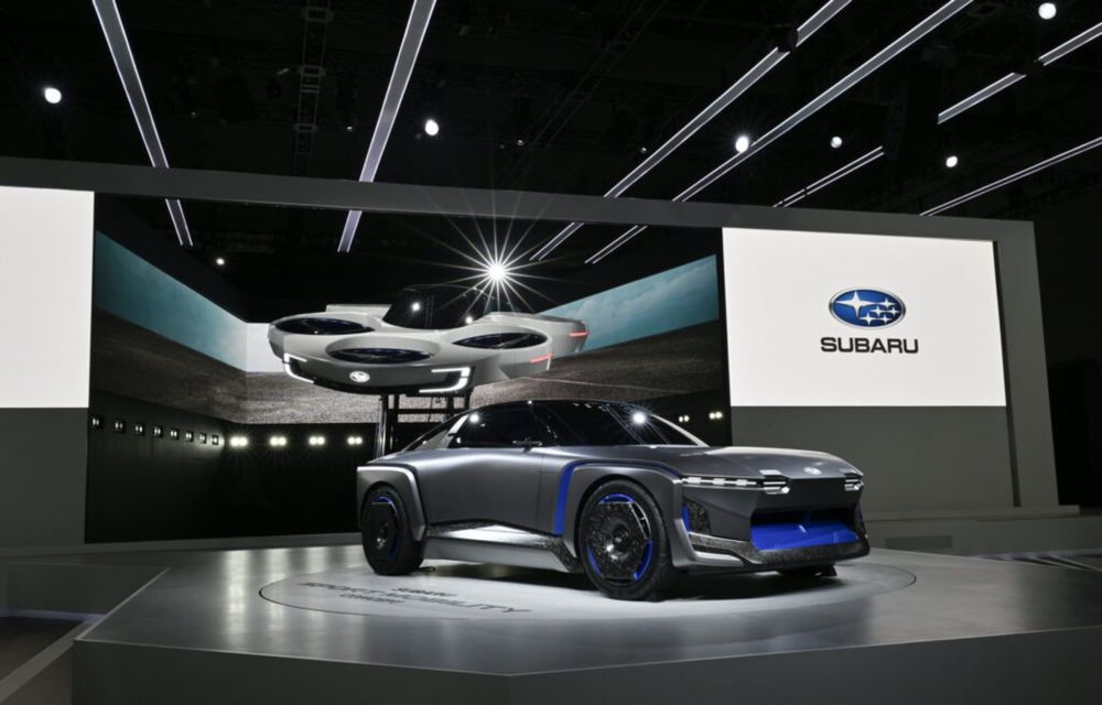 Noul Subaru Sport Mobility, un concept al unui coupe electric din viitor - Poza 13