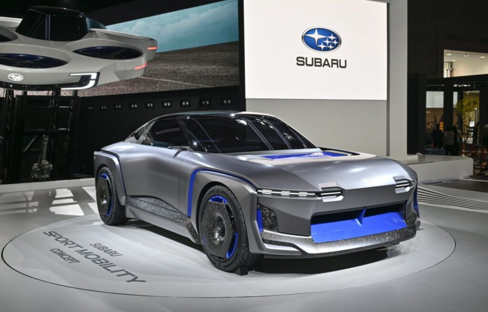 Noul Subaru Sport Mobility, un concept al unui coupe electric din viitor - Poza 15