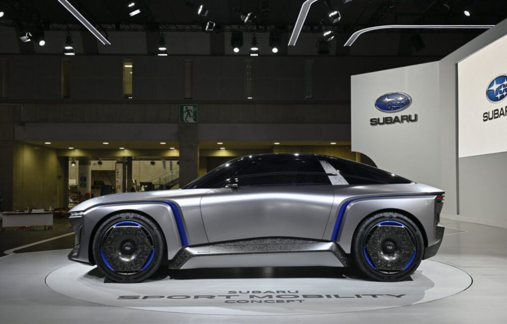 Noul Subaru Sport Mobility, un concept al unui coupe electric din viitor - Poza 16