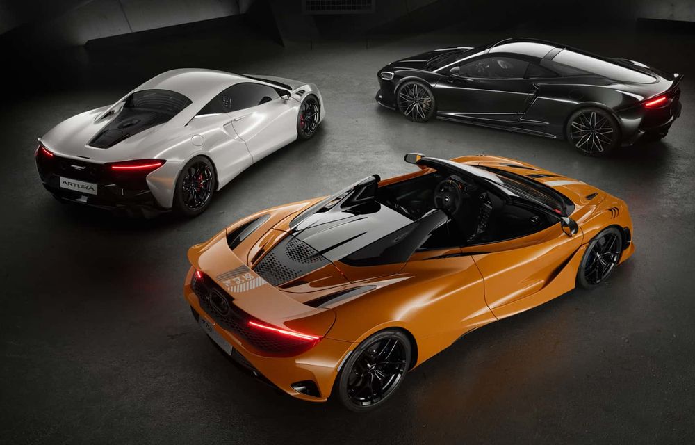 McLaren, la a 60-a aniversare: opțiuni speciale de personalizare pentru modelele din gamă - Poza 2