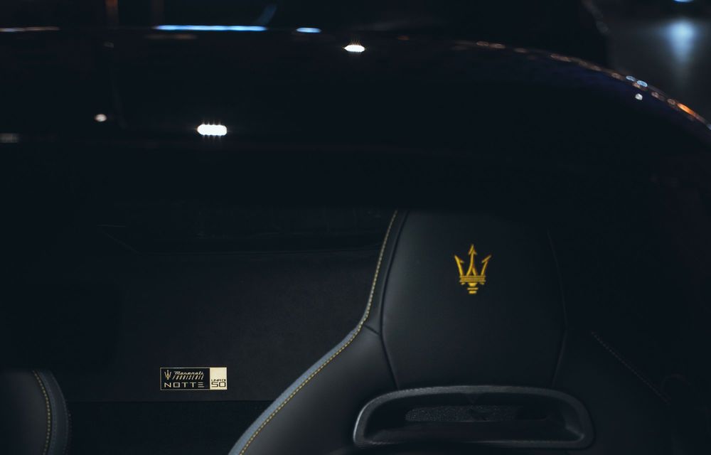 Noul Maserati MC20 Notte: producție limitată la 50 de exemplare - Poza 10