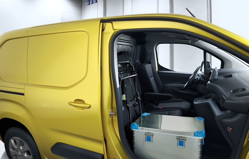 Noul Opel Combo facelift: versiunea electrică are autonomie de 330 de kilometri - Poza 8