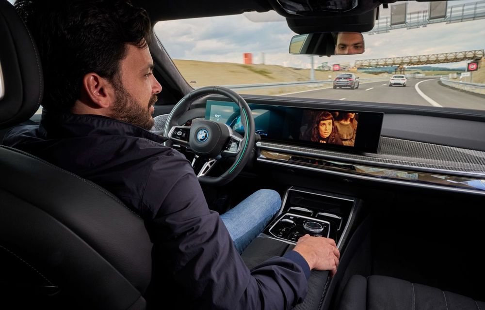 Noul BMW Seria 7 va primi un sistem de conducere autonomă de nivel 3 din primăvara lui 2024 - Poza 1