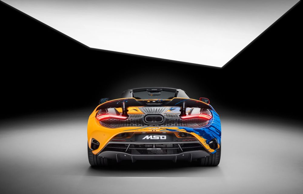 Ediție specială pentru McLaren 750S: marchează succesele din Formula 1, Le Mans și Indy 500 - Poza 5