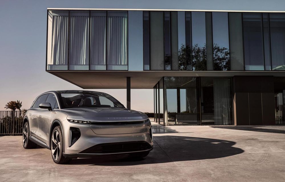 Noul Lucid Gravity, primul SUV electric al mărcii: autonomie de 708 kilometri - Poza 1