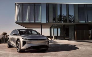 Noul Lucid Gravity, primul SUV electric al mărcii: autonomie de 708 kilometri