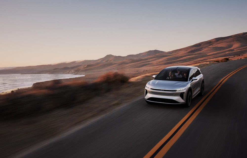Noul Lucid Gravity, primul SUV electric al mărcii: autonomie de 708 kilometri - Poza 3