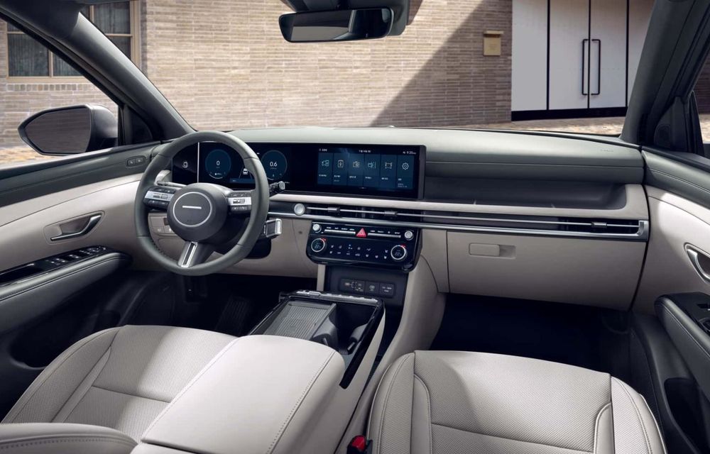 Noul Hyundai Tucson facelift: interior nou cu mai multe butoane fizice - Poza 4